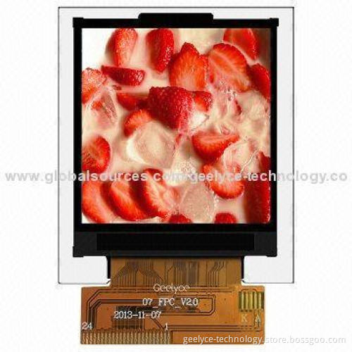 1.44-inch TFT LCD Panel, 128 RGB x 128P Resolution, 8/16-bit Interface and LED Backlight